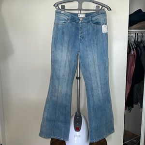 Free people bell bottoms jeans